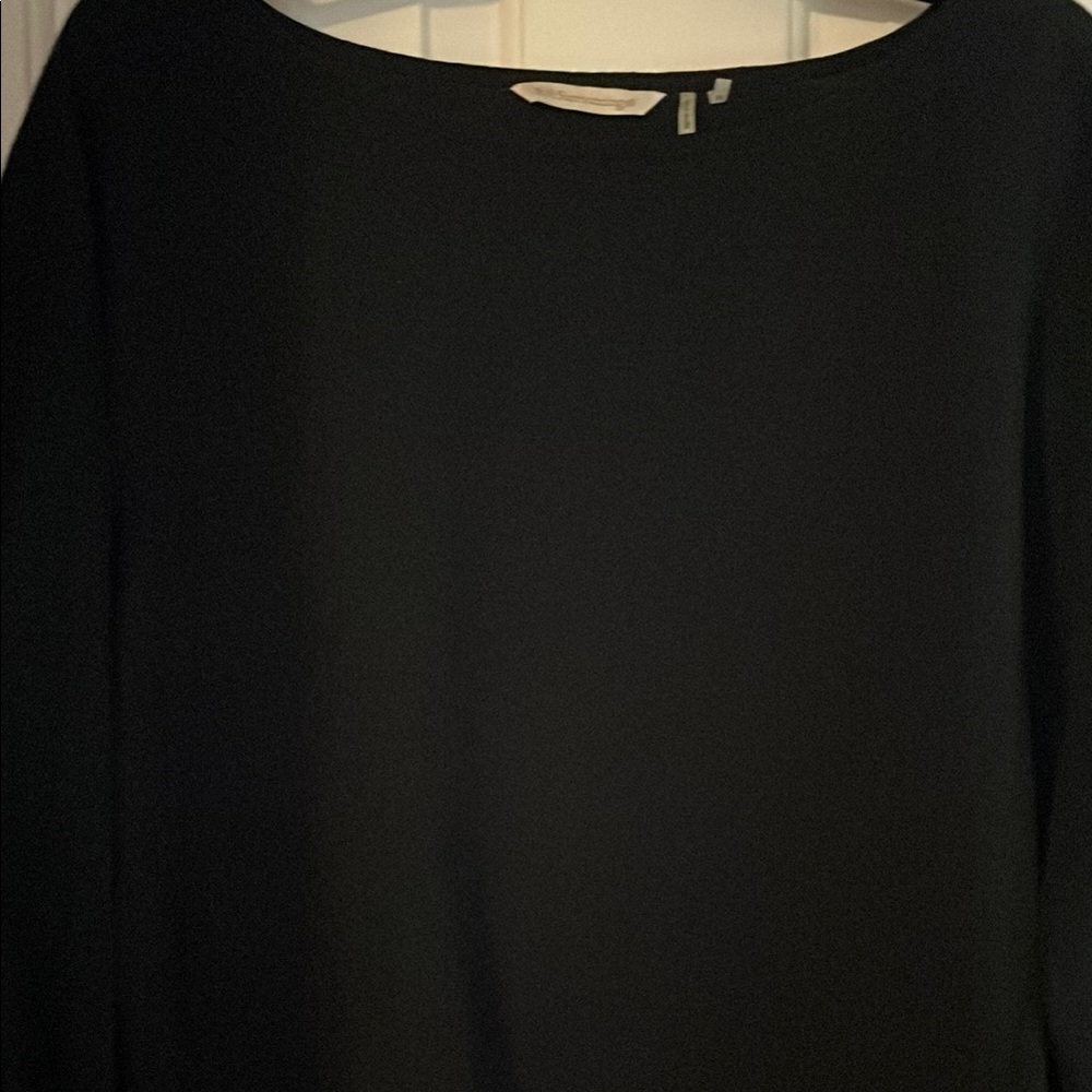 Soft surroundings Elegant Black Blouse